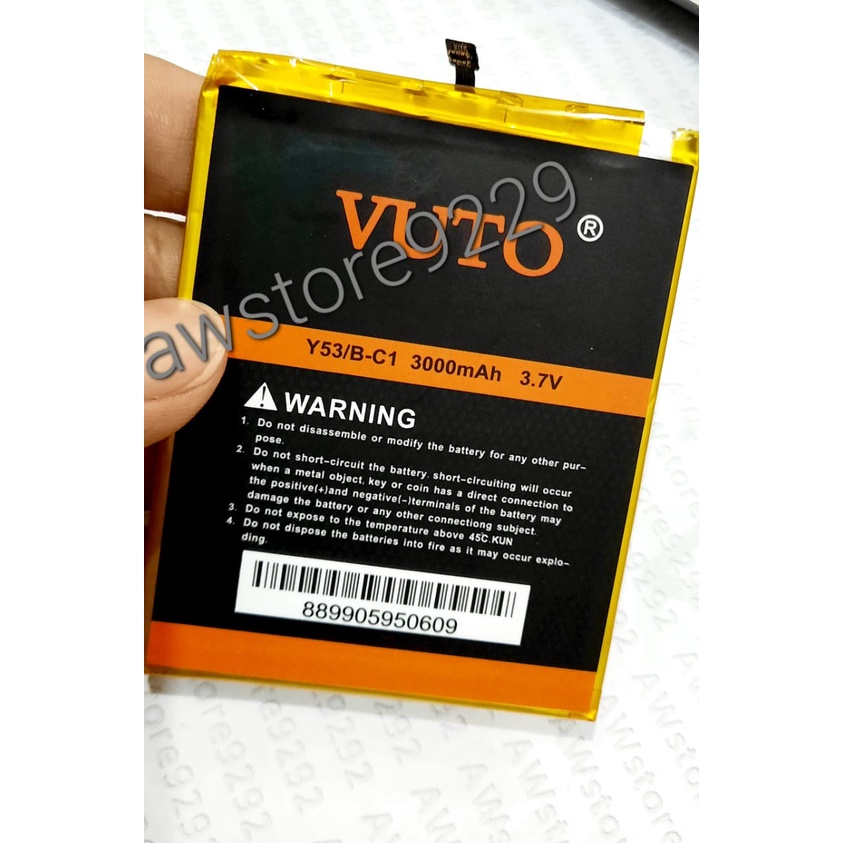 Battery Batre Baterai Vuto VIVO Y53 KBL  B-C1 BC1