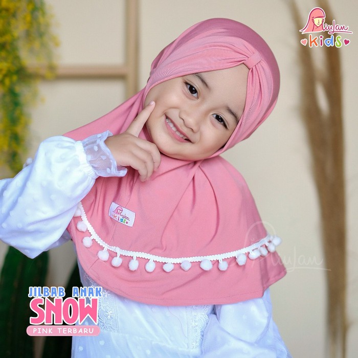 HIJAB ANAK BABY SNOW / JILBAB INSTANT SNOW