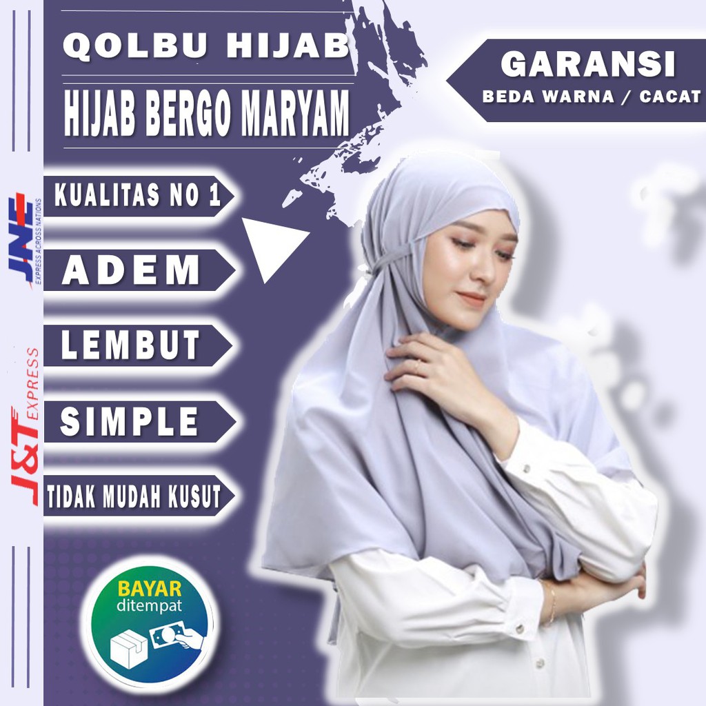 KERUDUNG LANGSUNGAN HIJAB LANGSUNGAN KHIMAR SYARI INSTAN KEKINIAN MURAH HIJAB BERGO TERBARU 2020 A2