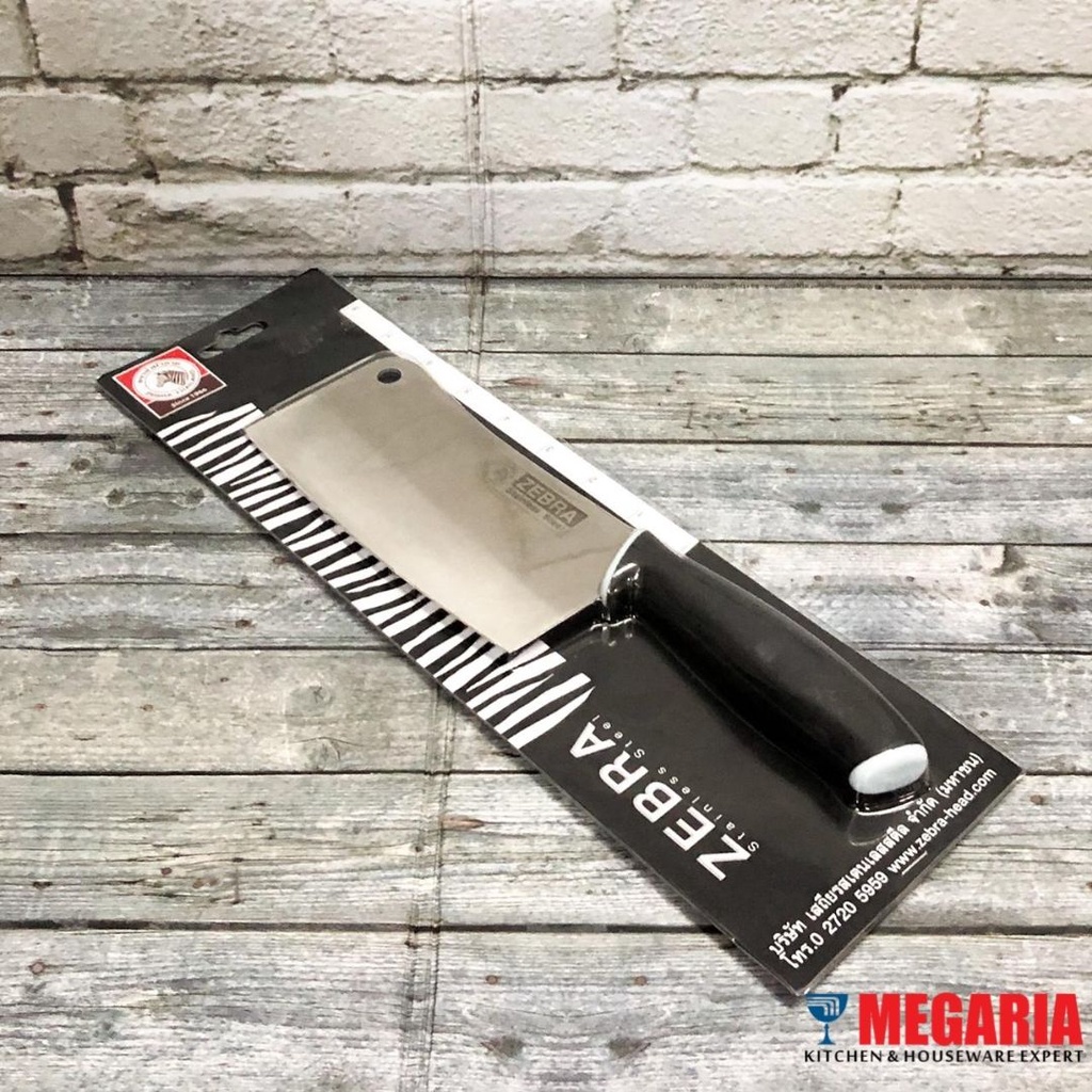 Cleaver Smart Knife ZEBRA 100265 6.5" Inc / Golok Daging Cincang