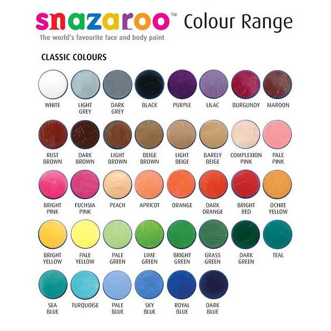 Snazaroo Classic Face and Body Paint, 18ml