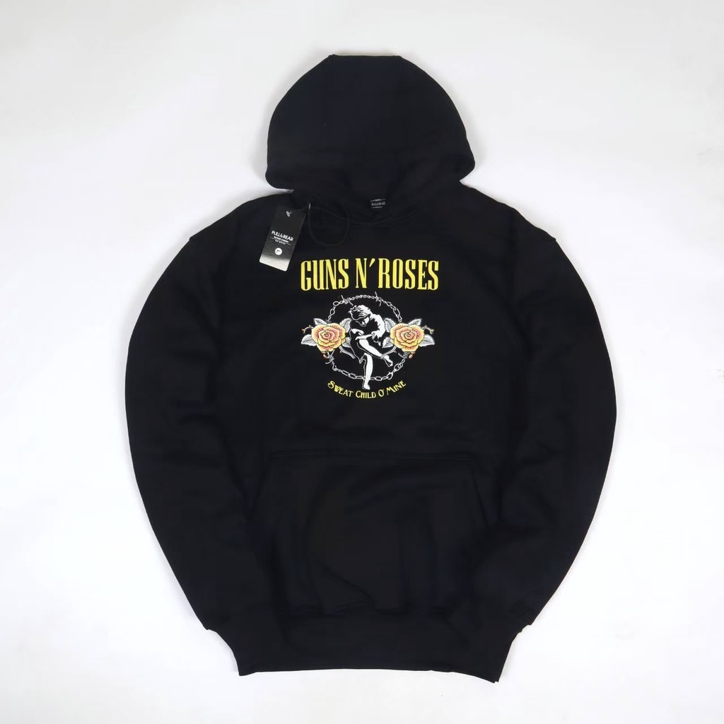 JAKET SWEATER HOODIE GUNS N’ ROSES SIMPLE UNISEX GOOD QUALITY