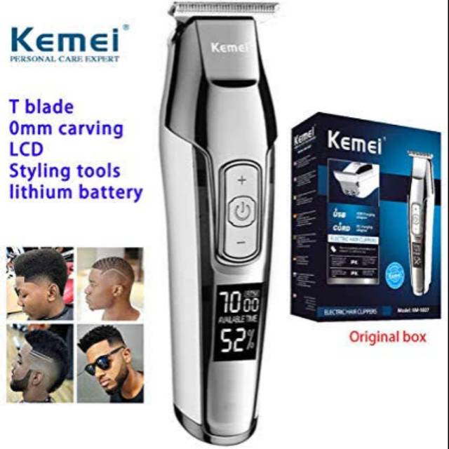 Mesin cukur trimmer Kemei 5027