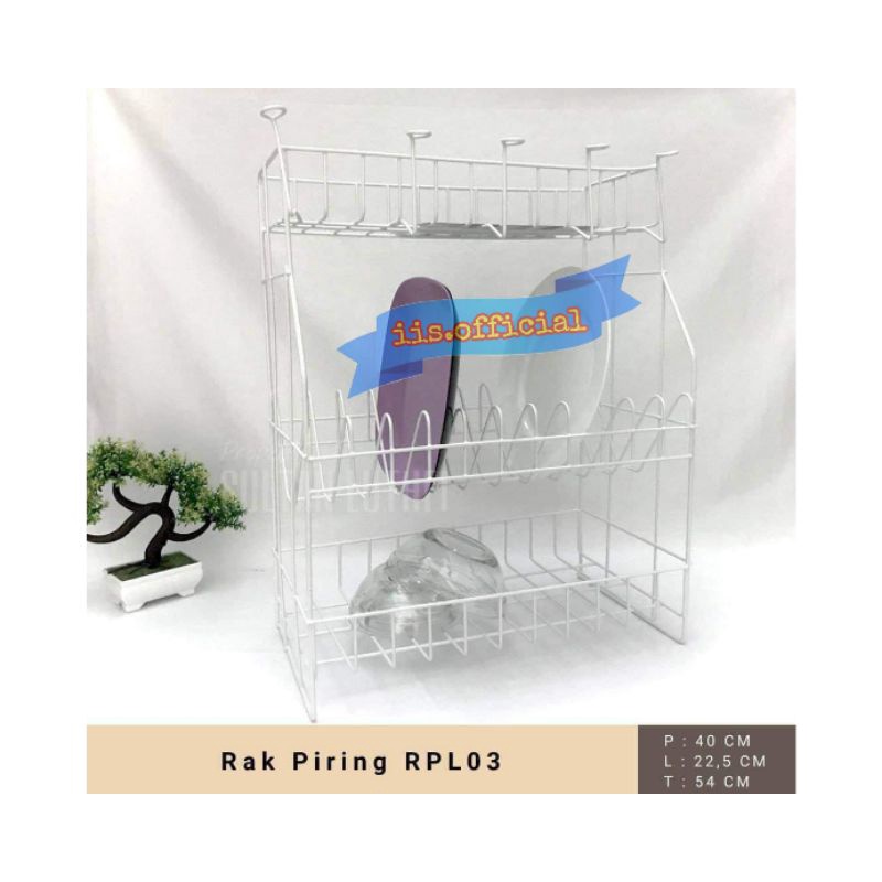 Jual RAK PIRING RPL / RAK PIRING 3SUSUN / RAK PIRING MINI / RAK PIRING