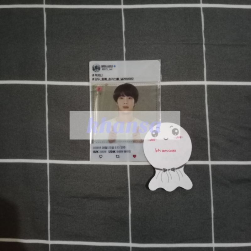 BTS - ARMY BOOTH LOVE YOURSELF TOUR JIN