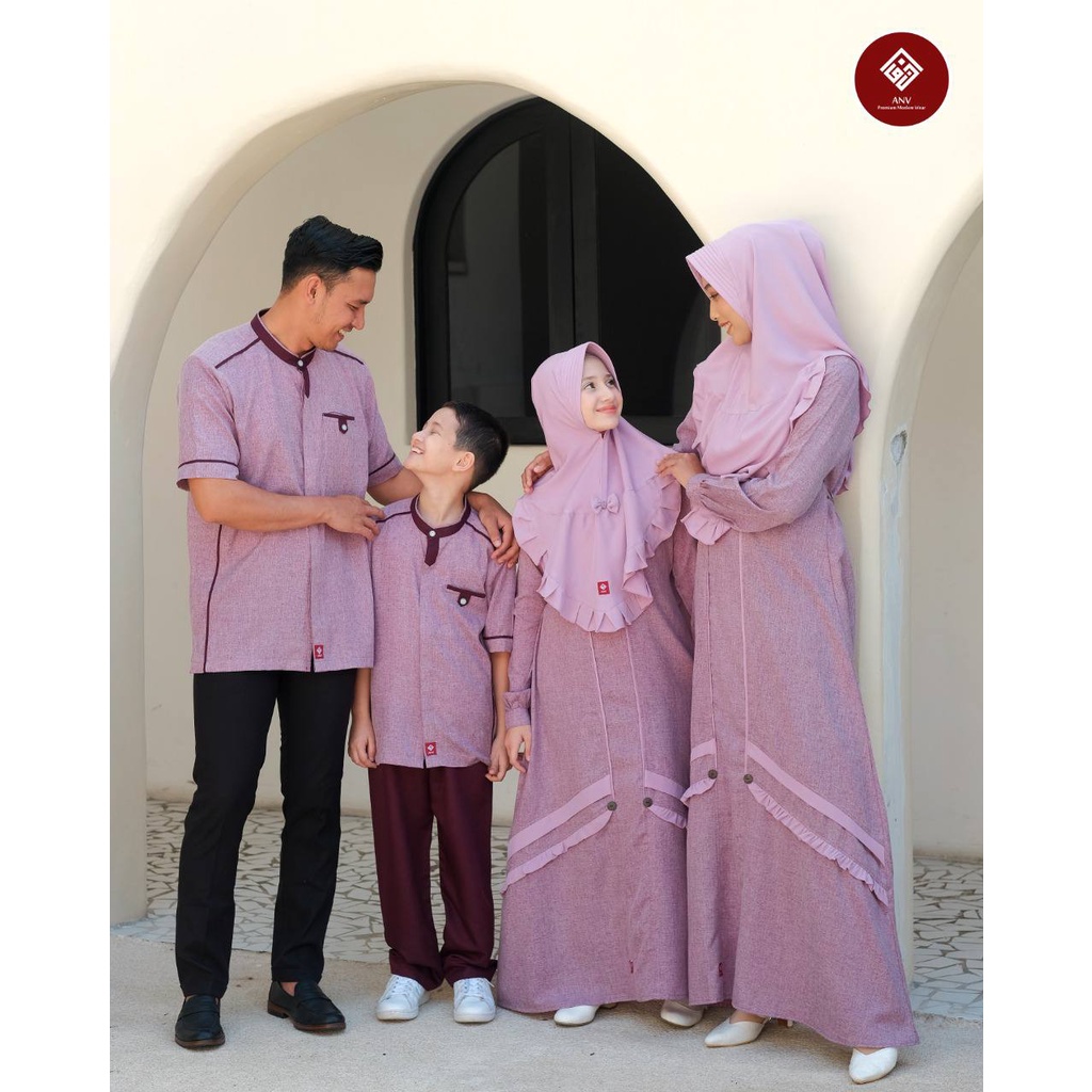 Setelan Family Gamis Maryam