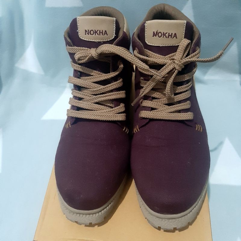Sepatu Boots Nokha Yumma Maroon - Women - 39