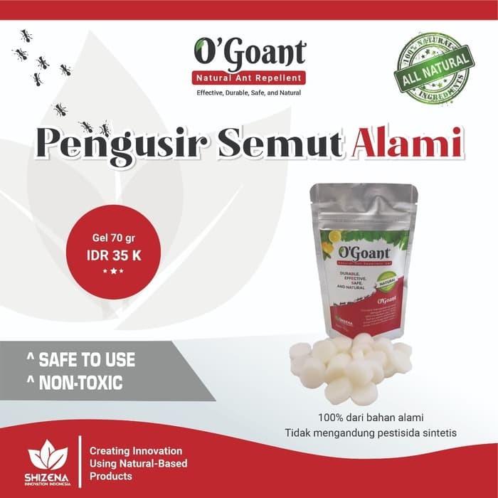 OGoant GEL- Natural Gel Pengusir Semut Alami  70g ampuh