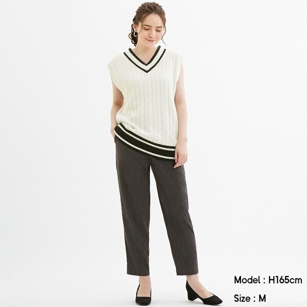 UNIQLO GU Check Tapered Pants NC