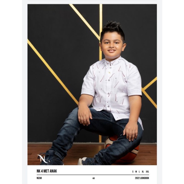 NIZAR ANAK || BAJU KOKO NK 4 MET ANAK