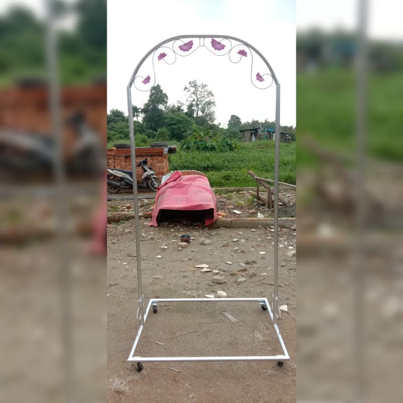 Tiang AYUNAN BAYI BONGKAR PASANG
