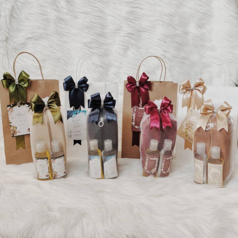 SOUVENIR Nikahan/ HAMPERS POUCH / PAPER BAG/ HAND SANITIZER/ SIRAMAN/ Hampers WEDDING/ Hampers ULANG