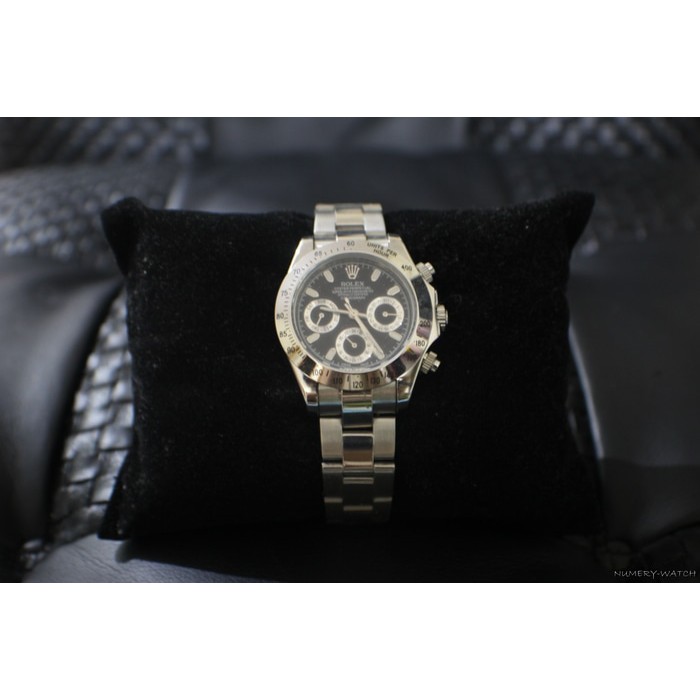 Jam Tangan Rolex Daytona Black Automatic