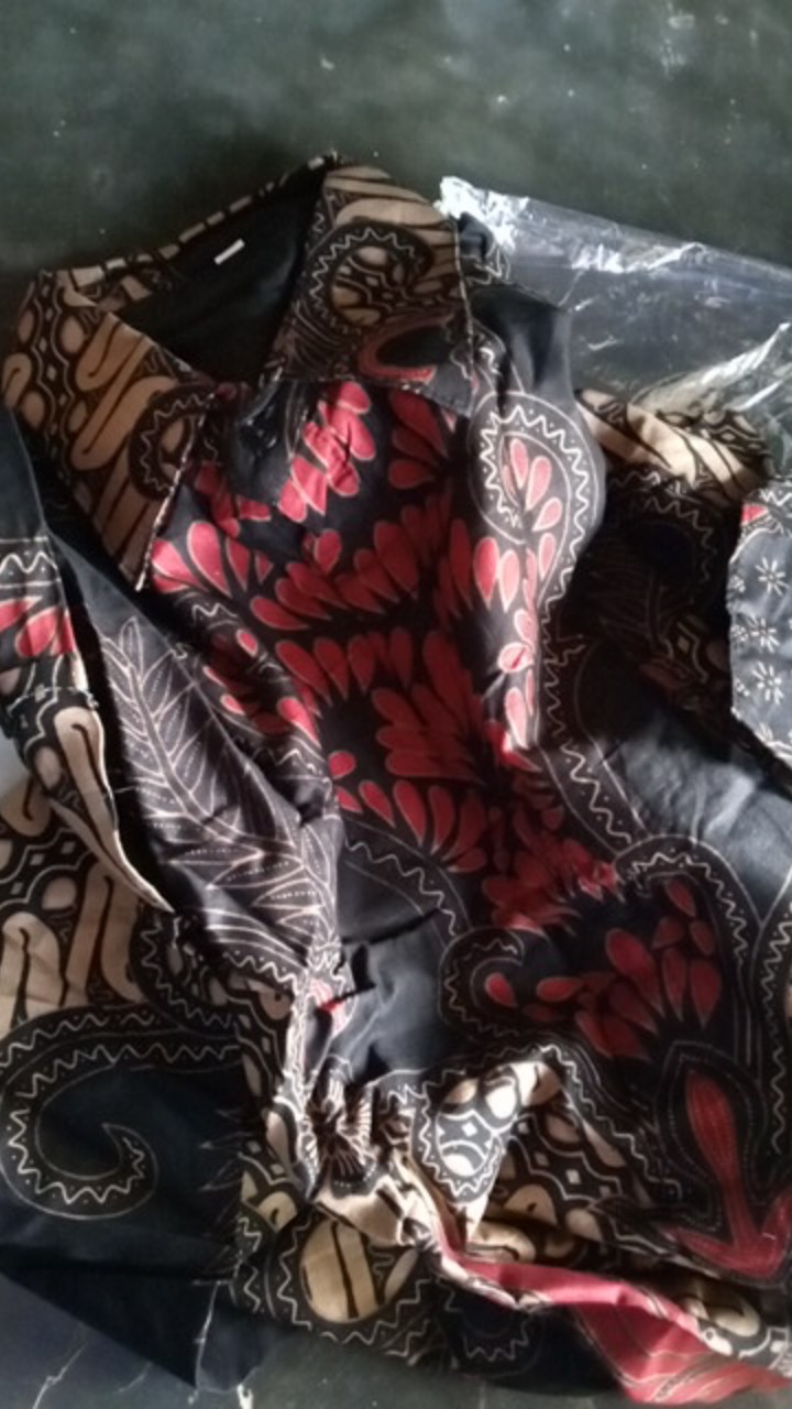 Batik Kemeja Lengan Panjang Katun Halus Hq Kualitas Setara Barang Mall