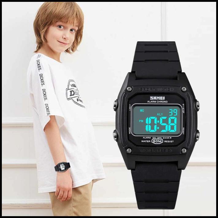 Jam Tangan Anak Pria Wanita Skmei 1614 Digital Led Sport Fashion skmei 1614 wanita pria