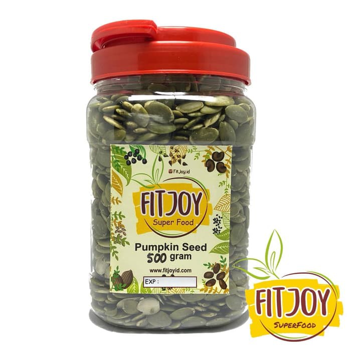 

Pumpkin seed 500 Gram IN JAR-Biji Labu Organik 500 gram
