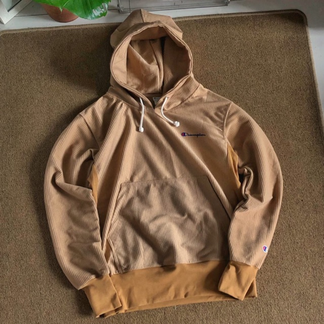 champion hoodie sand