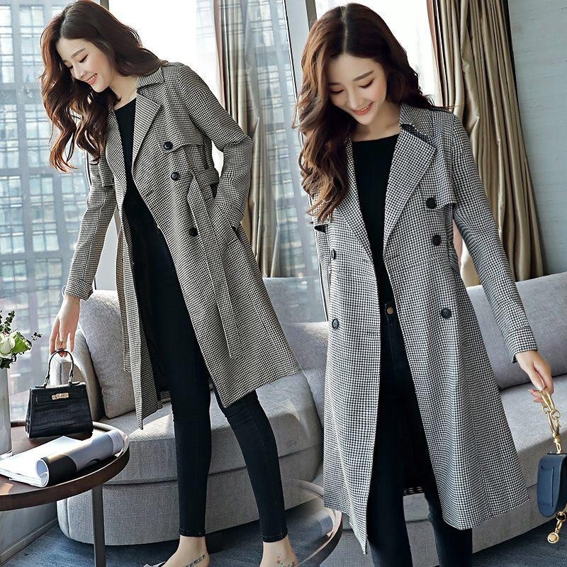 Outer Wanita Long blazer Shakira(bahan katun kotak, Uk XL, LD 100cm, Pjg 102cm)(READY). hn U4K5 Term