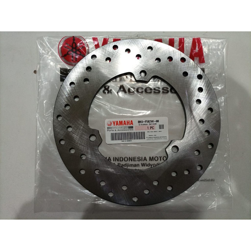 PIRINGAN CAKRAM BELAKANG ORIGINAL YAMAHA VIXION R, R15 V3/DISC, REAR BRAKE 2 (BK61) BK6-F582W-00