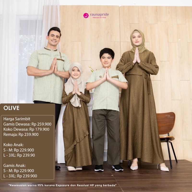 SARIMBIT RAUNA 06 | OLIVE - LIGHT GREEN | RKF 06 - RKAF 06 - RGF 06 - RGAF 06 - RRF 06 | DISKON SARI