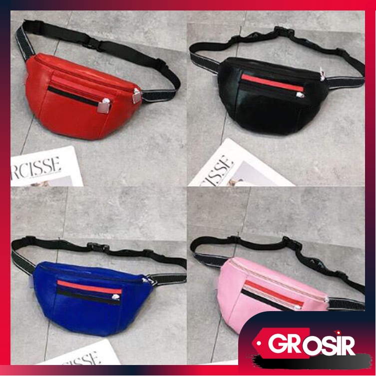 Grosir - T124 Waistbag Cewek / Tas Waistbag Wanita / Tas Wanita / Slingbag / Waistbag Fashion