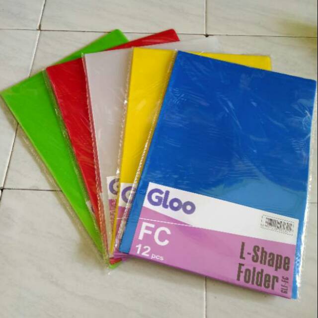 

Map L Map Plastik GLOO Ukuran folio f4