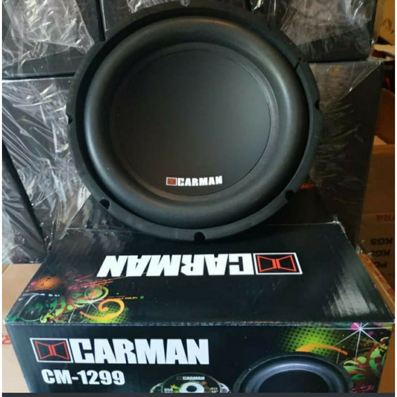 Subwoofer Carman CM 1299 - Double Magnet - 2 Coil