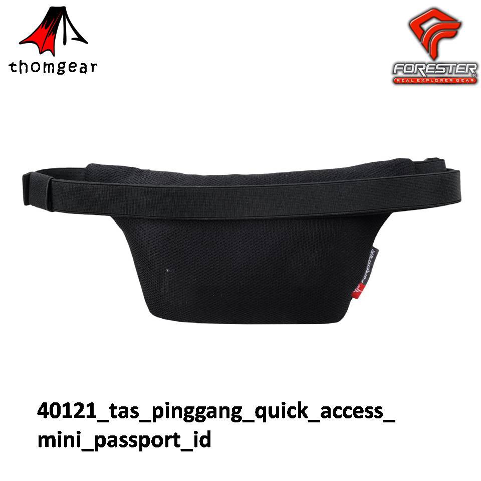 Waistbag Tipis Forester Adventure 40121 Tas Pinggang Quick Access Mini Passport Id Original Thomgear