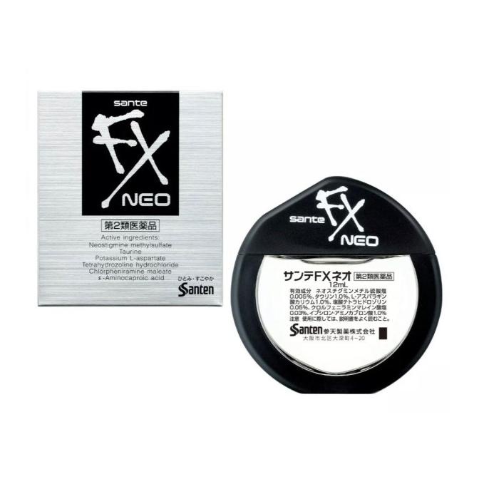 FOR SALE Santen Sante FX NEO EYE DROPS - OBAT TETES MATA ORI JAPAN Murah