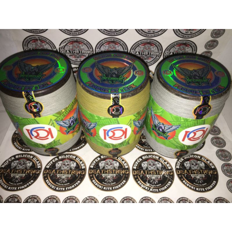 [PROMO] Gelasan Senar Mati 6000yard MATOT 022 RCK PEGASUS Spesial Tournament layangan aduan Jebret M