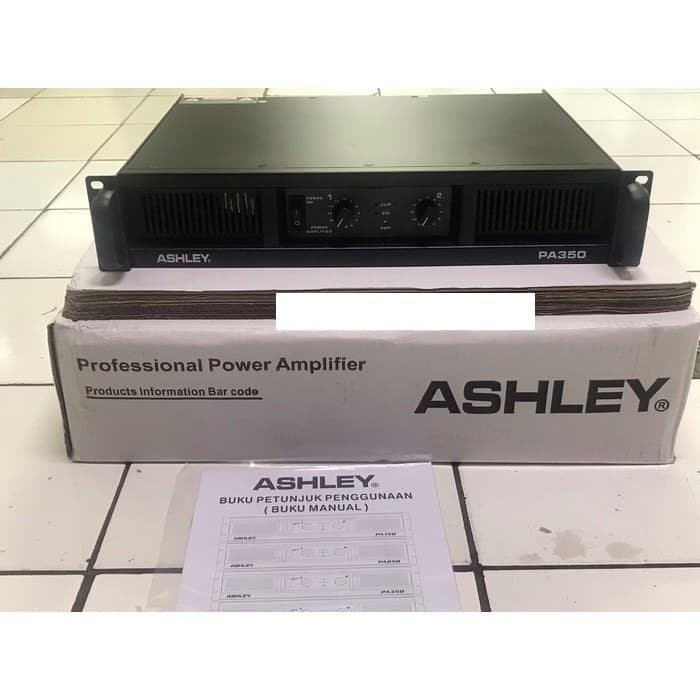 POWER AMPLIFIER ASHLEY PA350/PA 350 ORIGINAL NEW