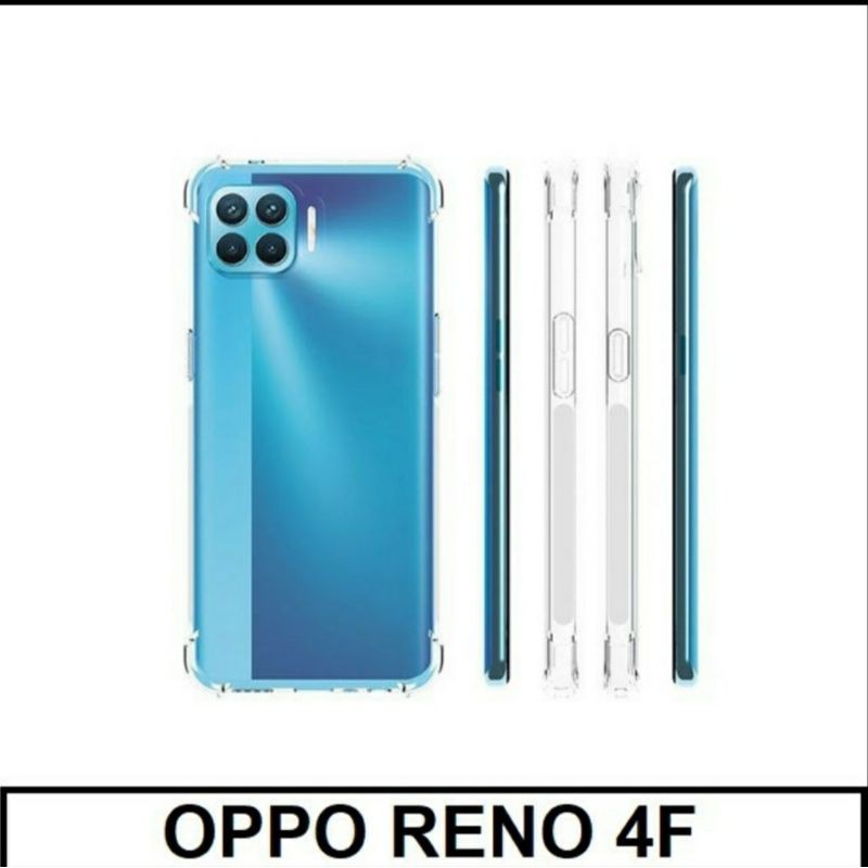 Oppo Reno 4 Pro, Reno 4F, Reno 5, A15S, A54, Reno 5F Soft Case Silikon Anti Crack Clear Bening
