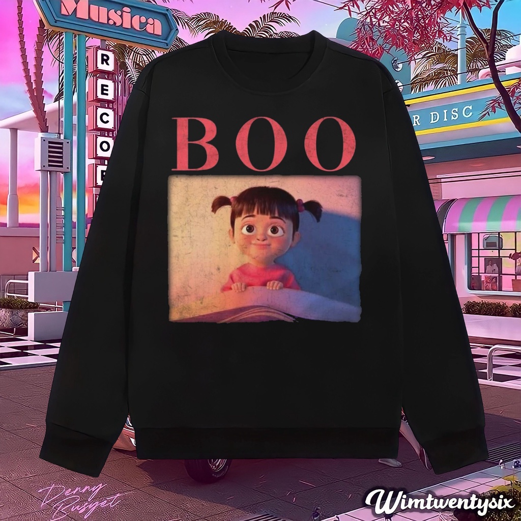 sweater | sweatshirt | crewneck | cartoon monster inc boo