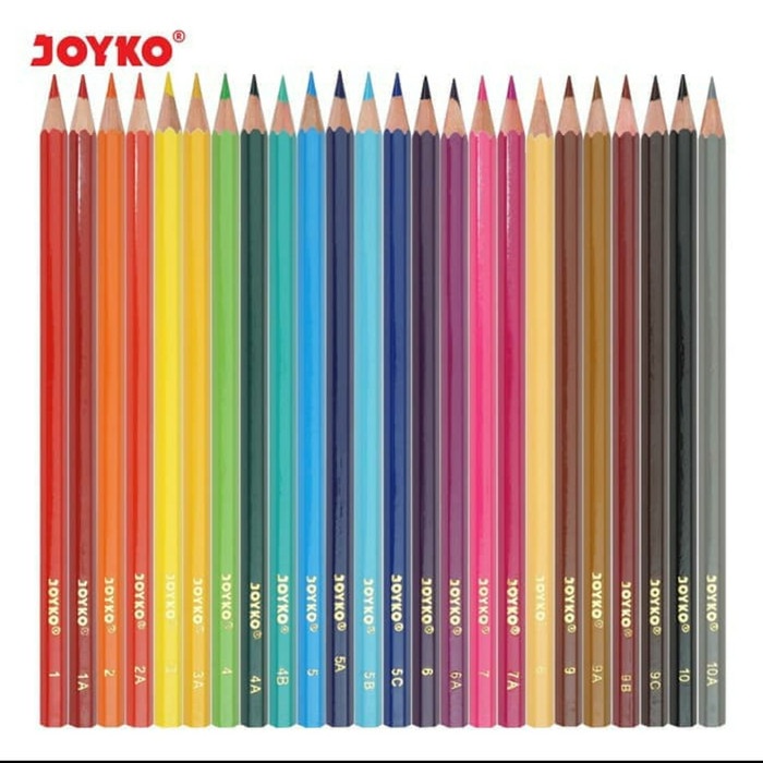 

WARNAPENSIL- COLOR PENCIL / PENSIL WARNA JOYKO CP-24PB / 24 WARNA -PENSIL WARNA