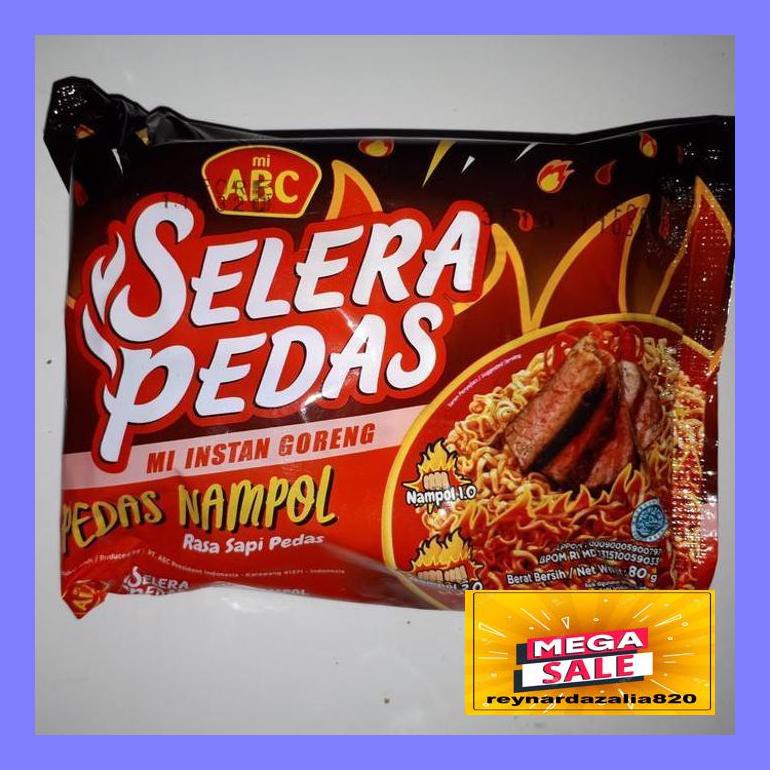 

Ry5Gils Mi Abc Selera Pedas Mi Instan Goreng Pedas Nampol Rasa Sapi Pedas 80G Flseyr