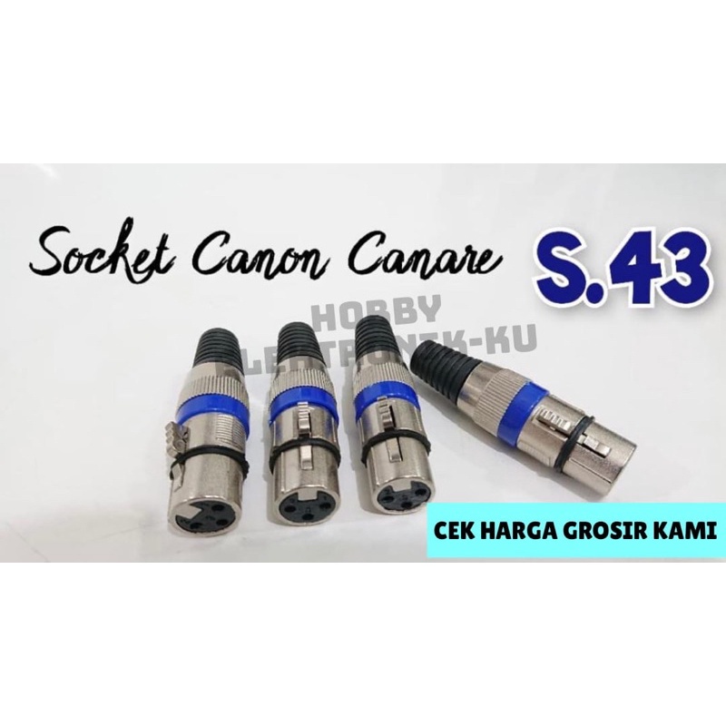 SOCKET CANON CANARE BESI