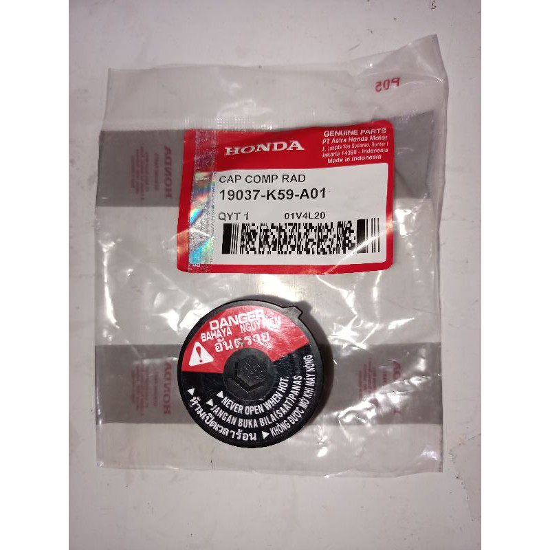 tutup air radiator honda vario 125,vario 150 fi vario 150l led