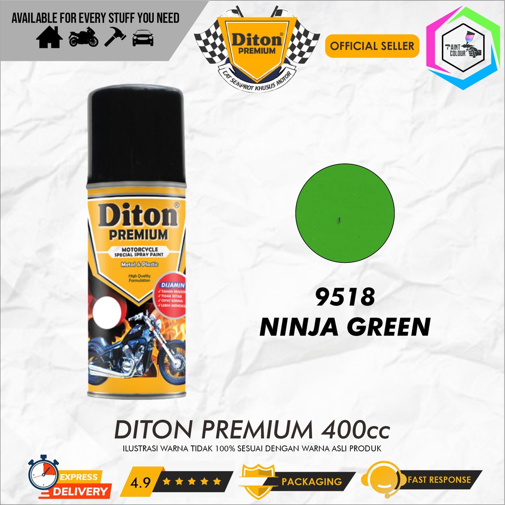 Diton PREMIUM 9518* Ninja Green Cat Semprot