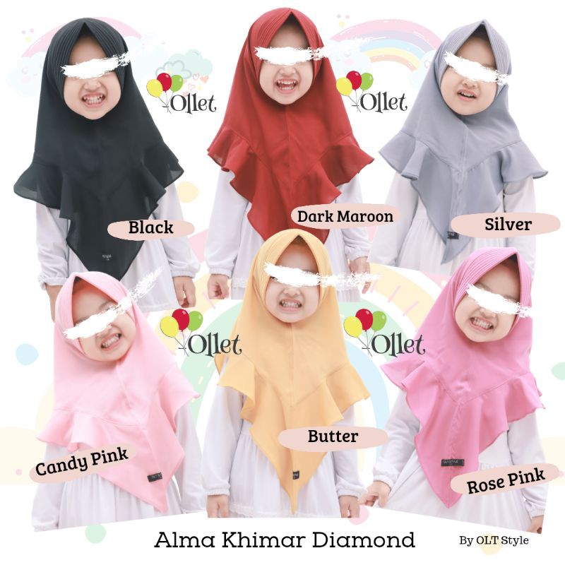 Ollet Khimar Alma Diamond