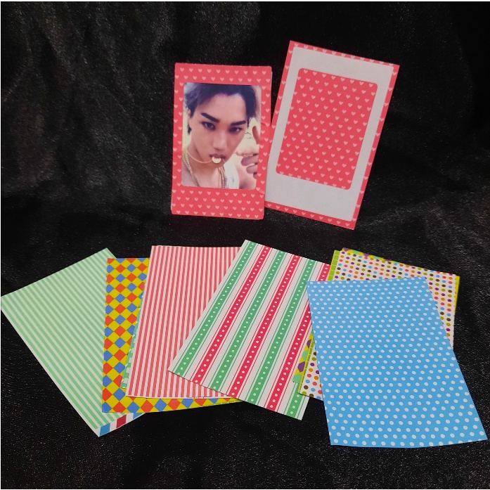 

Polaroid Film Skin Masking Sticker Frame Stiker Hiasan Photo Card