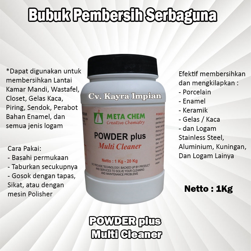 META CHEM Bubuk Pembersih Multi Fungsi Asli Original Isi 1kg