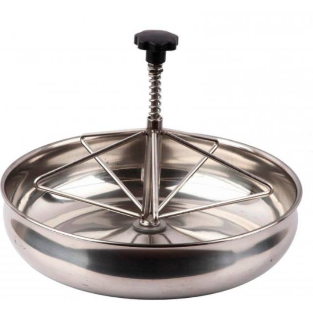 Tempat Makan Besar Babi Piglet Feeder Bowl Stainless Steel