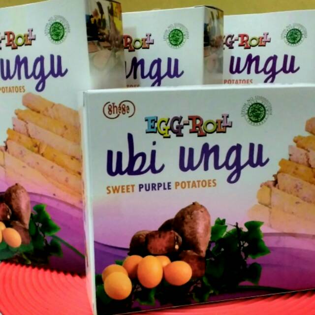 

EGG ROLL UBI UNGU SHASA ASELI JOGJA