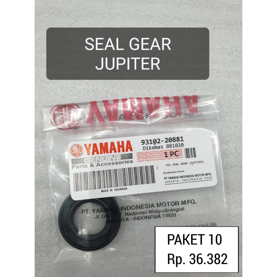 SEAL GEAR DEPAN JUPITER PAKET 10