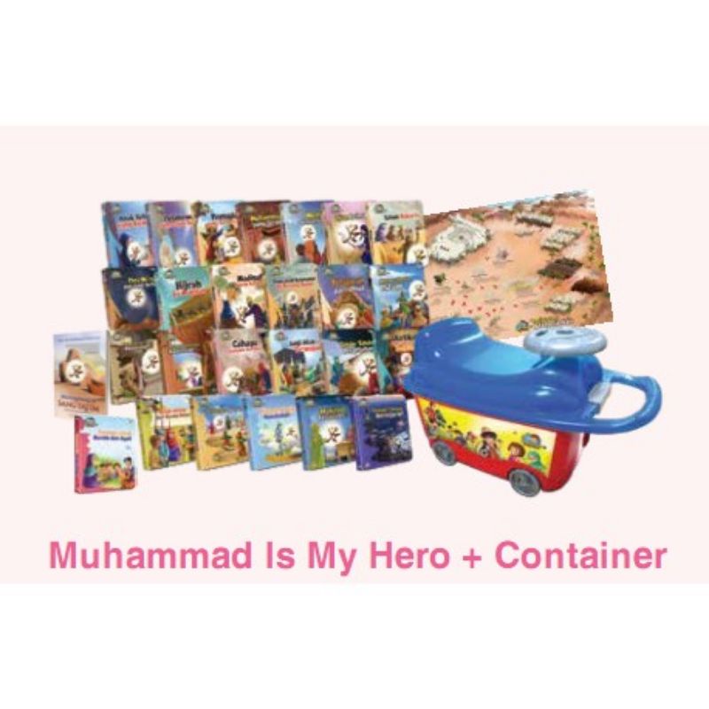 [Ready] Muhammad Is My Hero Buku Sirah Anak Cordoba + kontainer buku