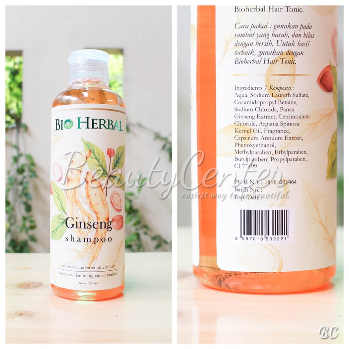 Bio Herbal Shampoo / Bio Herbal Ginseng Shampoo BPOM