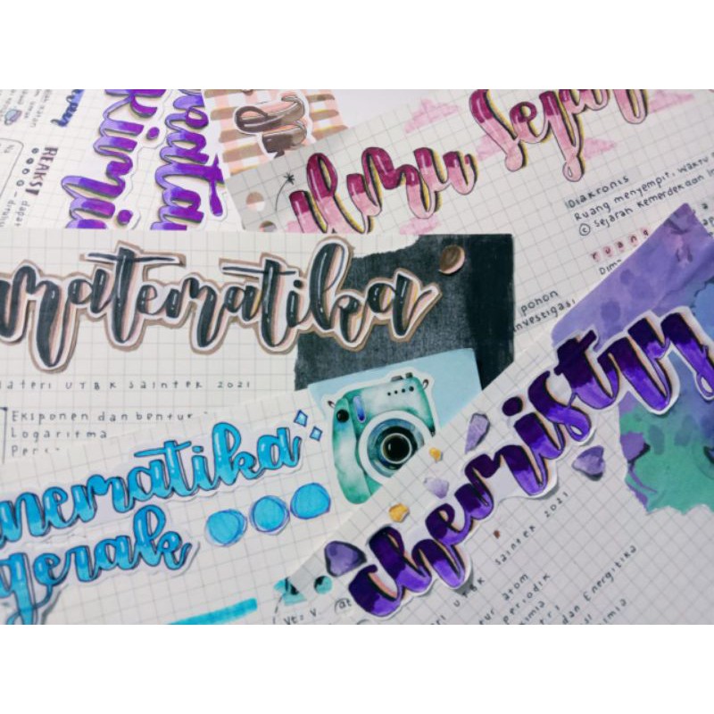 

LETTERING CUSTOM
