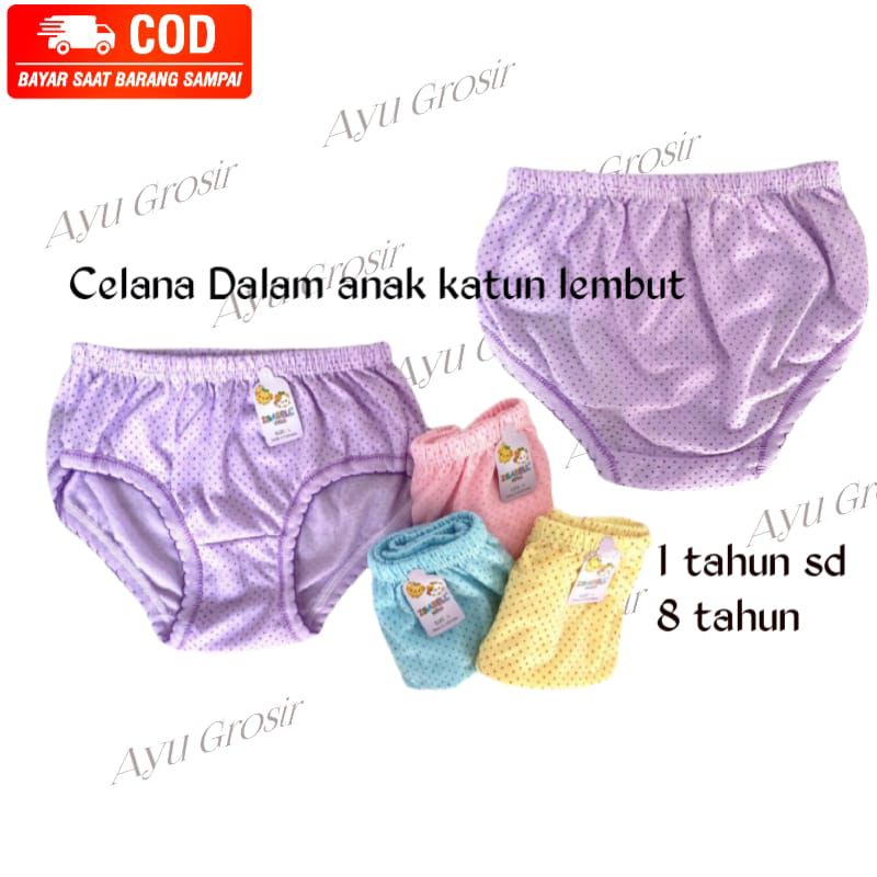 Isabel - Celana Dalam Anak Perempuan Celana Dalam anak cewe bahan katun Cangcut anak Perempuan