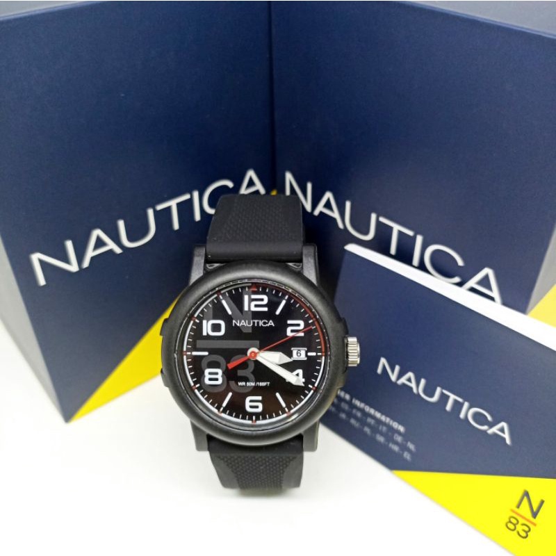 Jam Tangan Wanita Nautica NAPEPF108 Tali Karet / Rubber