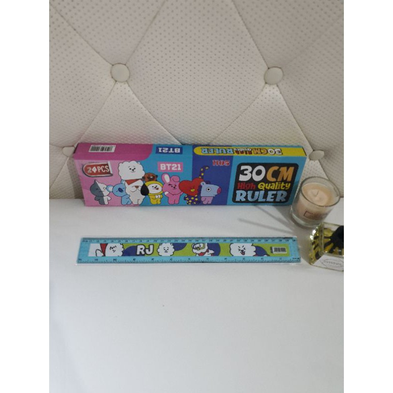 penggaris 30cm BTS/garisan 30cm/ruler 30cm BT-21/mistar 30cm-RJ
